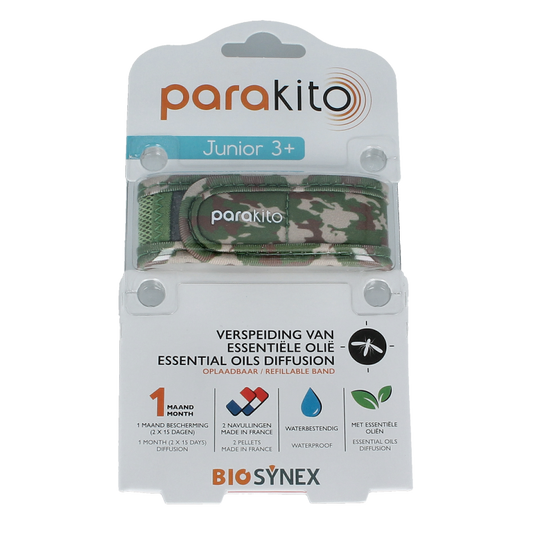 Parakito Anti mug armband junior camouflage 1 Stuks