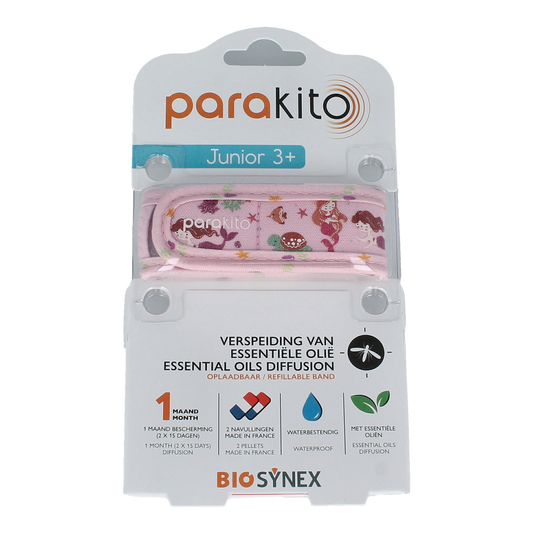 Parakito Anti mug armband junior zeemeermin 1.00 Stuks