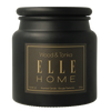 Elle Home Wood en tonka candle jar 350 Gram