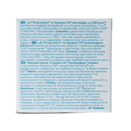 OB Tampons procomfort normal 32 Stuks