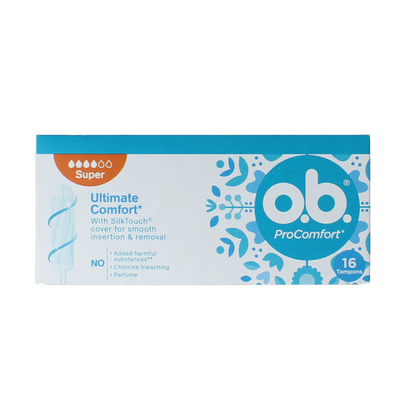 OB Tampons procomfort super 16 Stuks