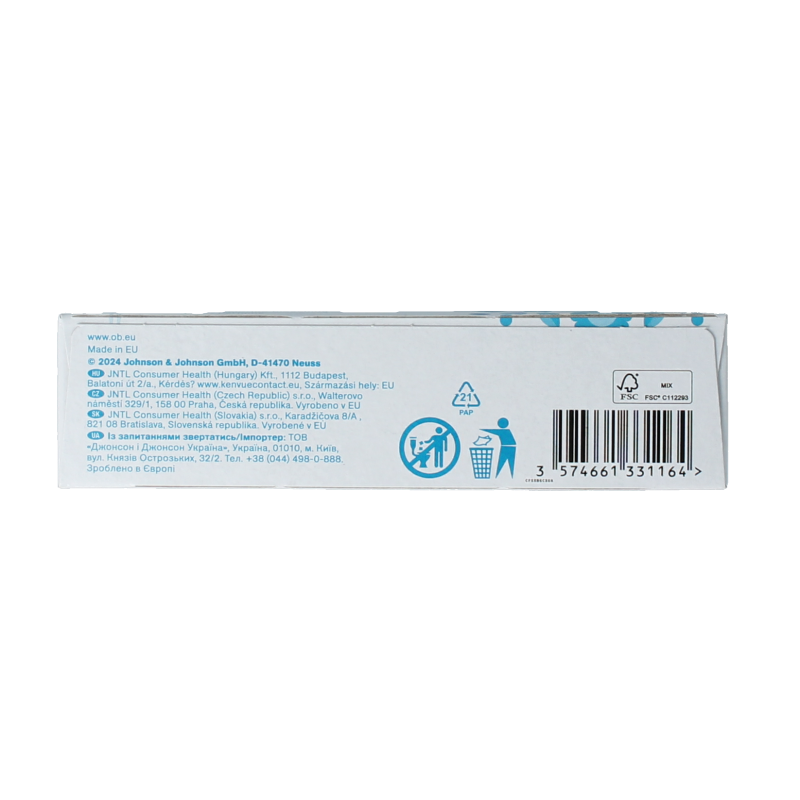 OB Tampons procomfort super 16 Stuks