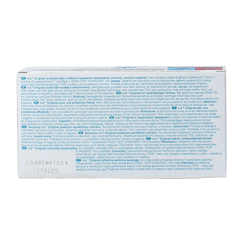 OB Tampons original normal 16 Stuks