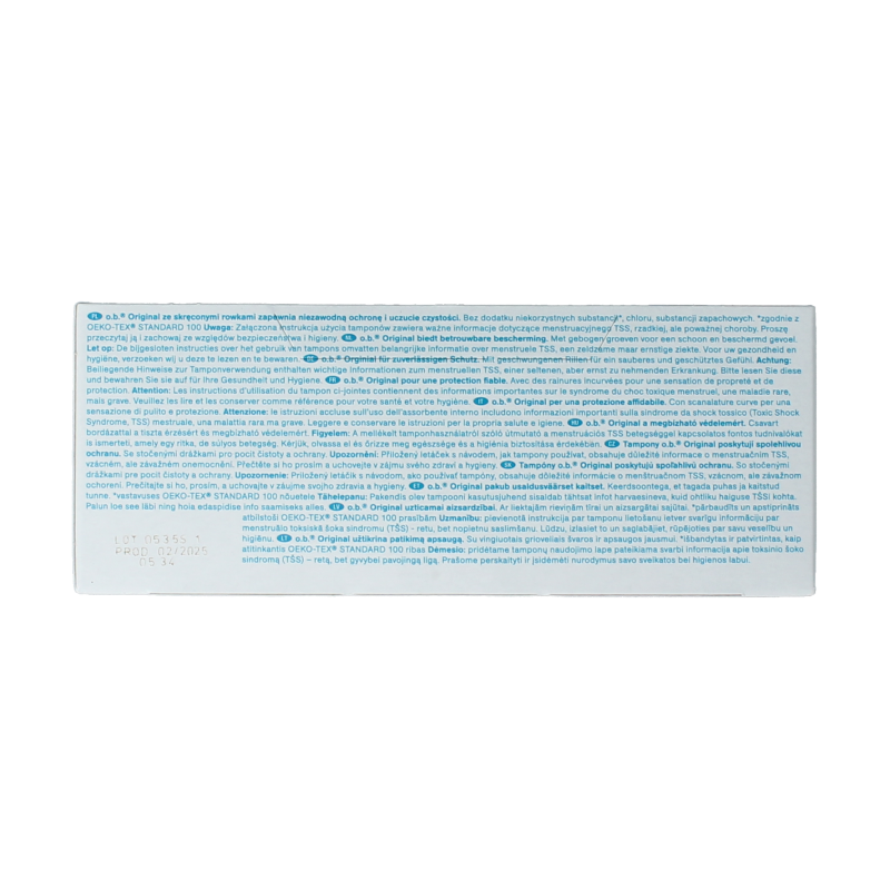 OB Tampons original super plus 16 Stuks