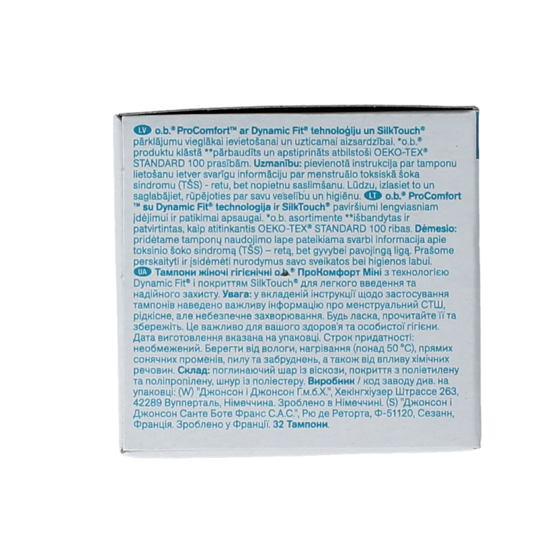 OB Tampons procomfort mini 32 Stuks