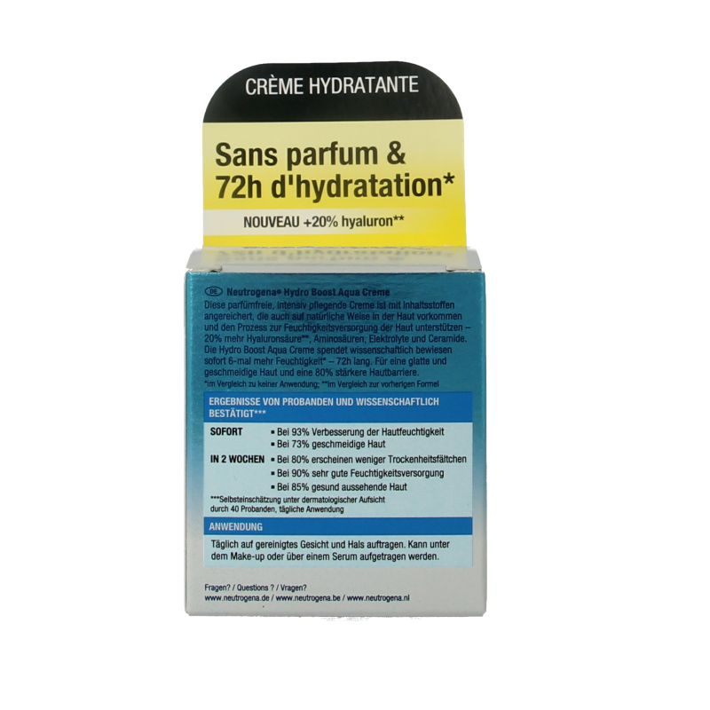 Neutrogena Hydro boost creme gel moisturiser  50 Milliliter