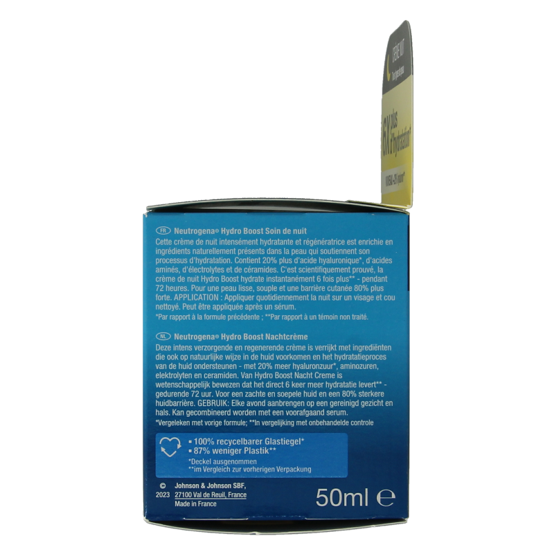 Neutrogena Hydro boost sleeping mask cream 50 Milliliter