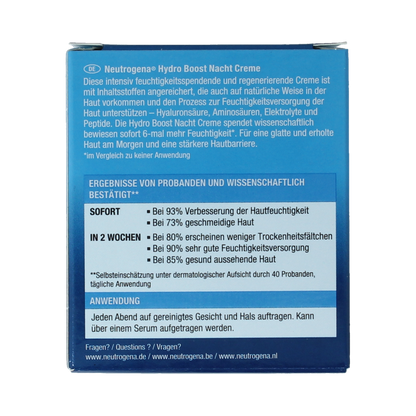 Neutrogena Hydro boost sleeping mask cream 50.00 Milliliter