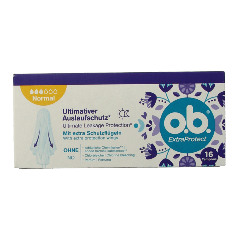 OB Tampons extra protect normal 16 Stuks