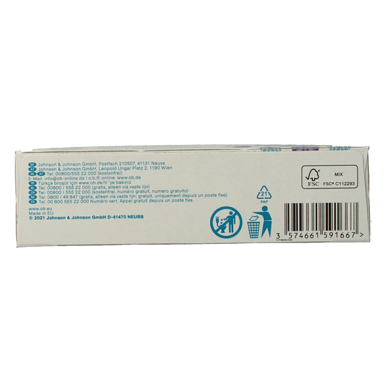 OB Tampons extra protect normal 16 Stuks