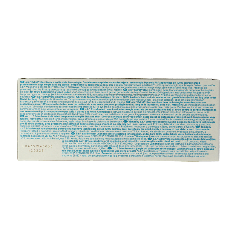 OB Tampons extra protect super 16 Stuks
