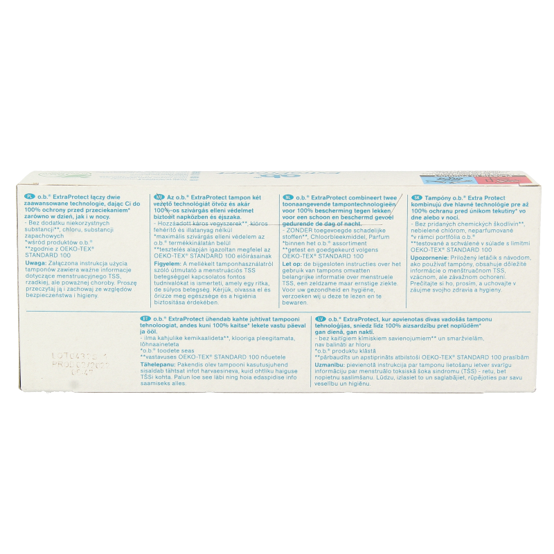 OB Tampons extra protect super plus 16 Stuks