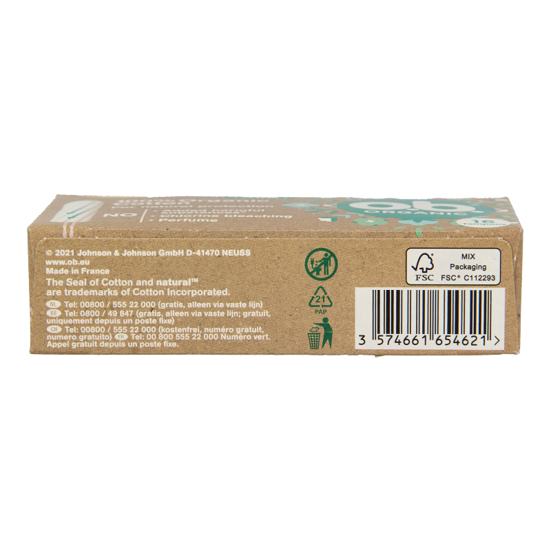 OB Tampons organic normal 16 Stuks