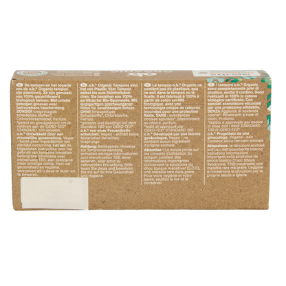 OB Tampons organic normal 16.00 Stuks