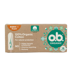 OB Tampons  organic super 16 Stuks
