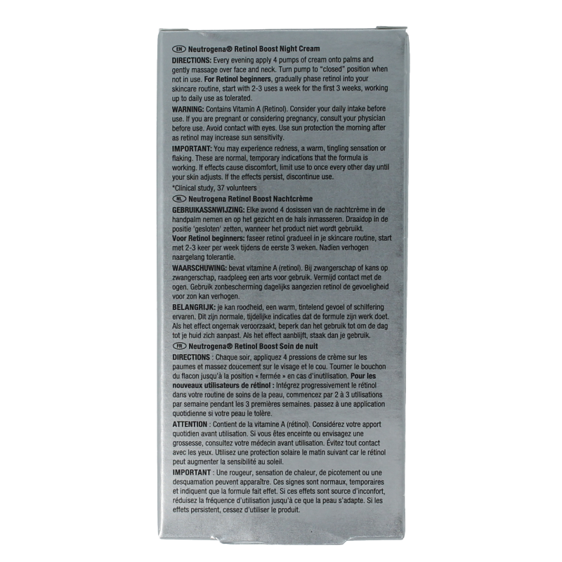 Neutrogena Retinol nachtcreme boost 50 Milliliter