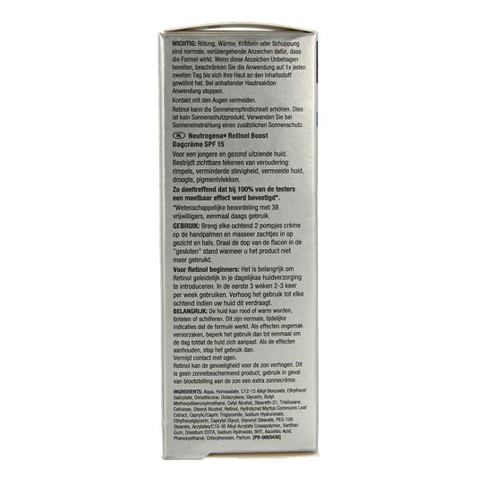 Neutrogena Retinol boost day creme SPF15  50 Milliliter