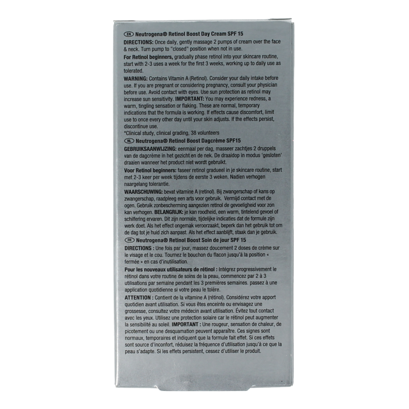 Neutrogena Retinol dagcreme boost SPF15 50 Milliliter