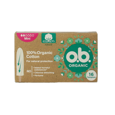 OB Tampons organic mini 16.00 Stuks