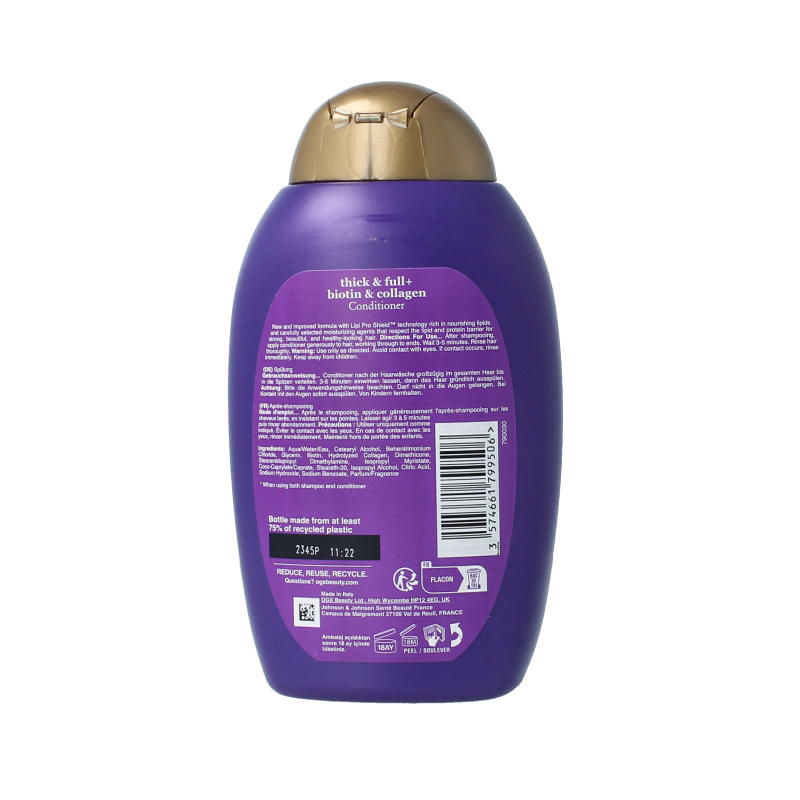 OGX Conditioner biotin & collageen 385 Milliliter