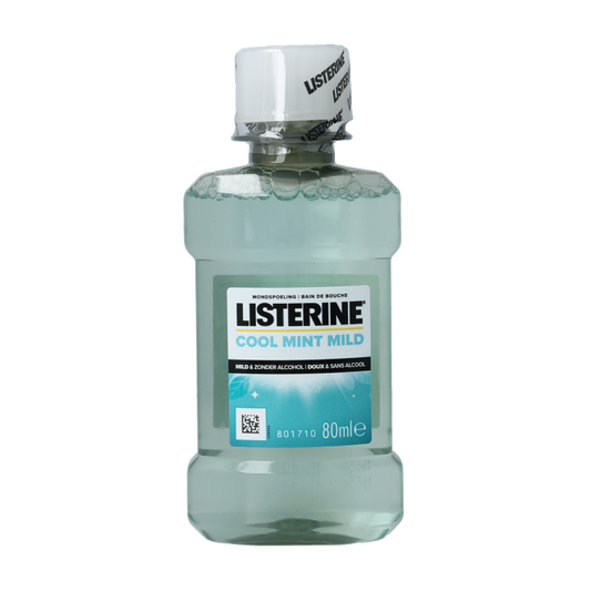 Listerine Mondwater coolmint mild 80 Milliliter