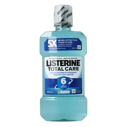 Listerine Mondwater total care tegen tandsteen 500 Milliliter