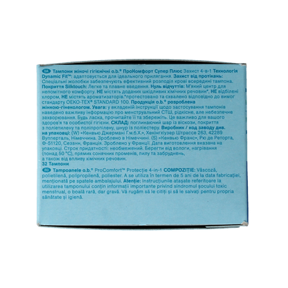 OB Tampons pro comfort advanced super plus 32.00 Stuks