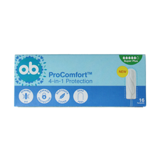OB Tampons pro comfort advanced super plus 16.00 Stuks