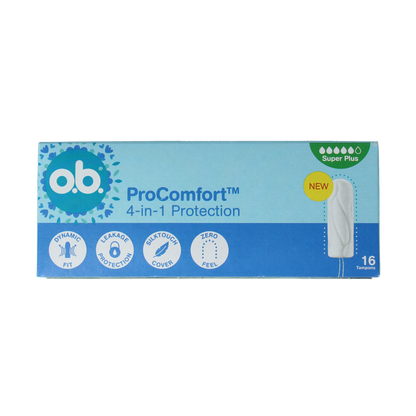 OB Tampons pro comfort advanced super plus 16.00 Stuks
