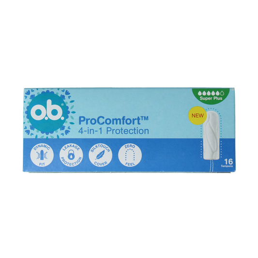 OB Tampons pro comfort advanced super plus 16.00 Stuks