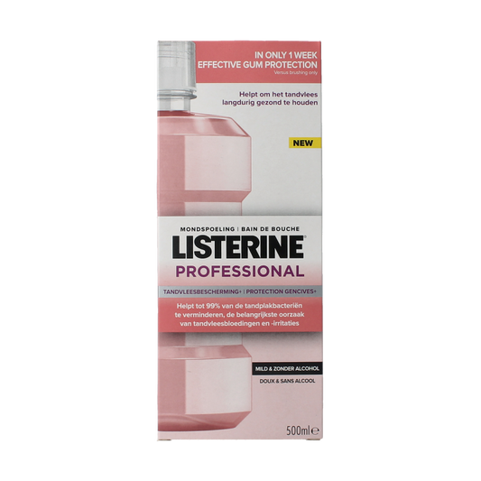 Listerine Mondwater professional gum protect 500 Milliliter