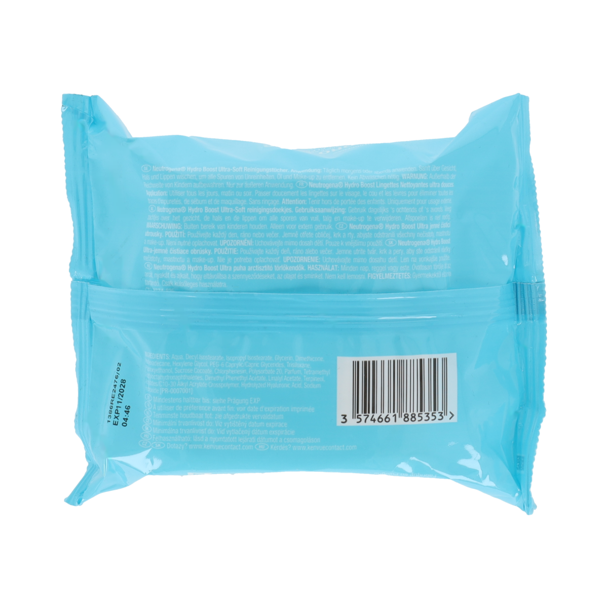 Neutrogena NEUTROGENA HYDR BOOST WIPES 25.00 Stuks
