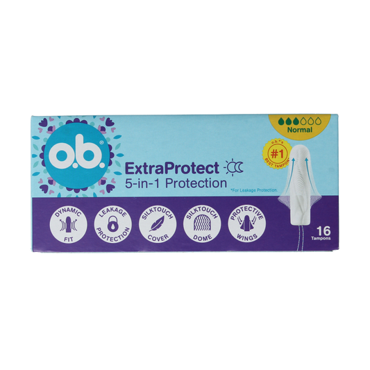 OB Tampons extra protect normal 16.00 Stuks