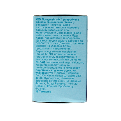 OB Tampons extra protect normal 16.00 Stuks