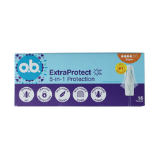 OB Tampons extra protect super 16.00 Stuks