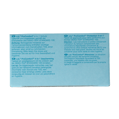 OB Tampons pro comfort advanced mini 16.00 Stuks