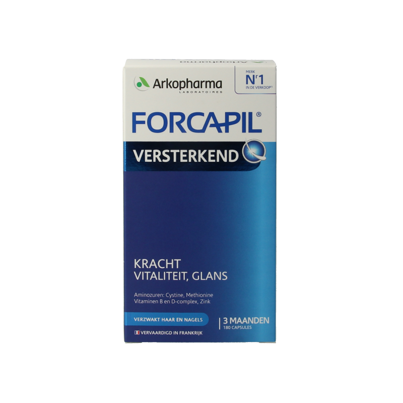 Forcapil Versterkende capsules voor haar en nagels 180 Capsules