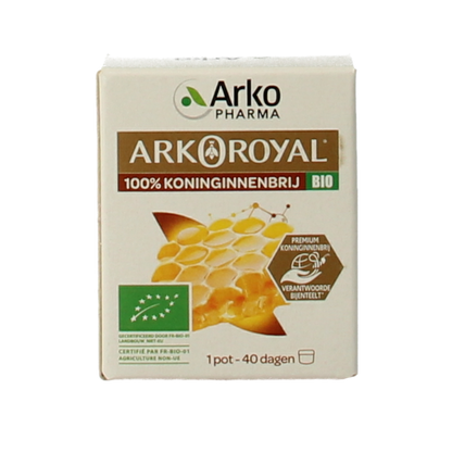Arko Royal Royal jelly 100% koninginnebrij bio 40.00 Gram