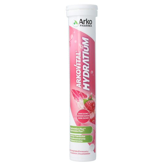 Arkovital Hydratium Framboos 24.00 Bruistabletten