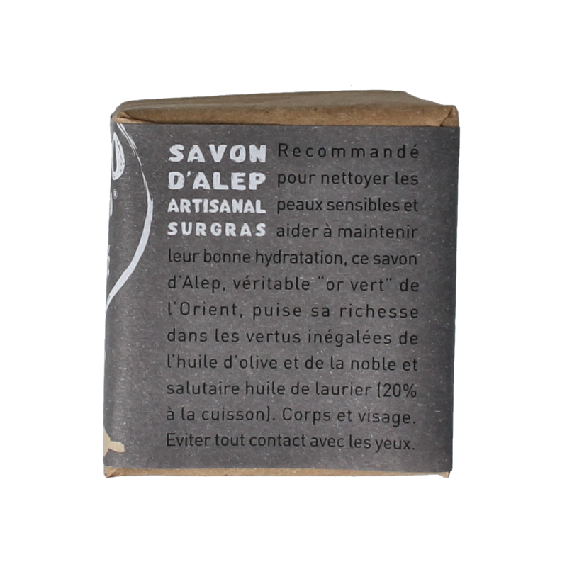 Aleppo Soap Co Zeep 20% laurier 200 Gram