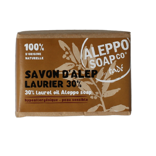 Aleppo Soap Co Zeep 30% laurier 200 Gram