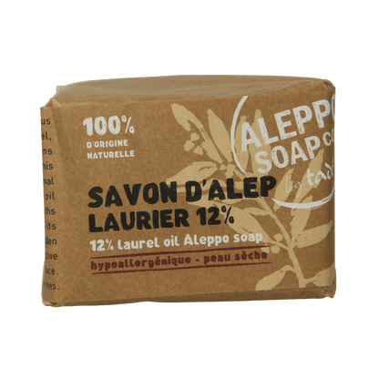 Aleppo Soap Co Zeep 12% laurier 190.00 Gram