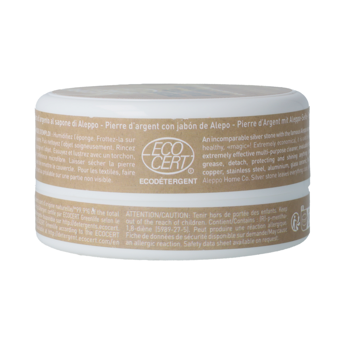 Aleppo Home Co Zilverpoets met aleppozeep 300.00 Gram