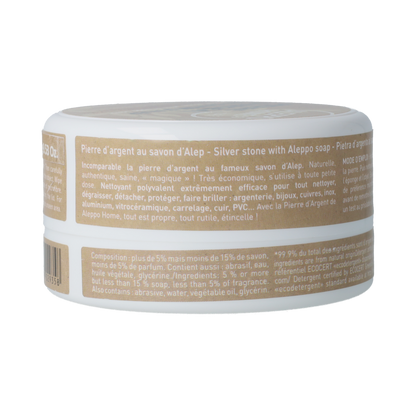 Aleppo Home Co Zilverpoets met aleppozeep 300.00 Gram