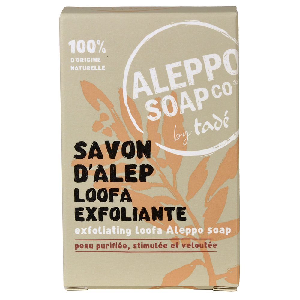 Aleppo Soap Co Savon d'Alep loofa exfoliante 150 Gram