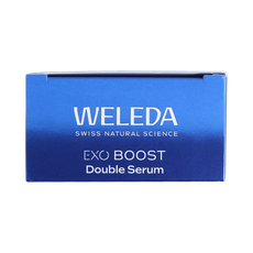 Weleda Exo boost double serum blauwe gentiaan 30.00 Milliliter
