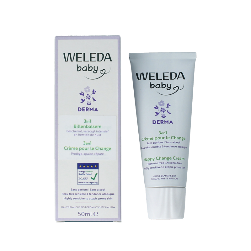 Weleda Baby derma 3 in 1 billenbalsem bio 50 Milliliter