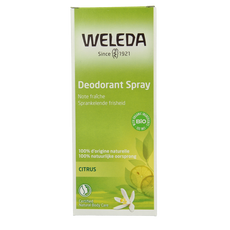 Weleda Citrus deodorant spray 100 Milliliter