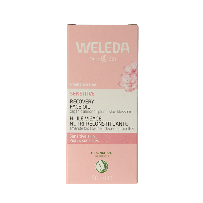 Weleda Gezichtsolie sensitive herstel 50 Milliliter