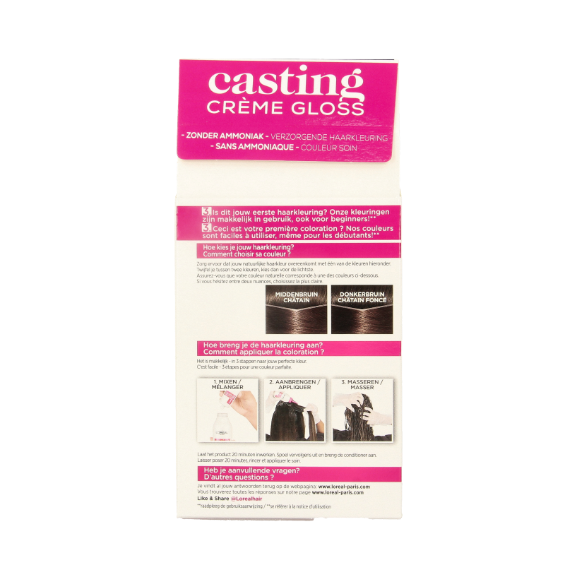 Casting Casting creme gloss 400 Espresso 1 Set